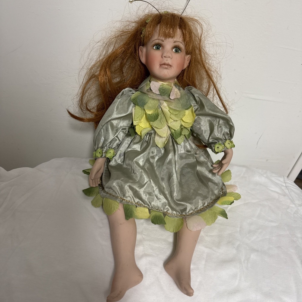 Paradise Galleries Porcelain Linda Mason Fairy Doll 2003 # H8242